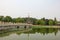 The Beijing Beihai Park White pagoda