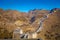 BEIJING, CHINA - 29 JANUARY, 2017: Fantastic view of impressive great wall on a beautiful sunny day, located at Juyong