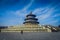 BEIJING, CHINA - 29 JANUARY, 2017: Temple of heaven, imperial complex with spectacular religious buildings located in