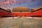 Beijing Forbidden City and flying pigeon