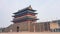 Beijing - A panoramic view on a historic gatehouse Zhengyangmen, located on Tiananmen Square in Beijing, China