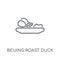 Beijing Roast Duck linear icon. Modern outline Beijing Roast Duc