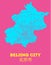 Beijing vector city street map