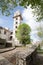 Bejar, Salamanca, Spain - April 19, 2017 : Church in the town of Bejar.