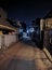 Bekasi, Indonesia, Atmosphere at night in a residential area