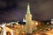 Beklemishev (Moskvoretskaya) Tower of Moscow Kremlin at Red Square in Moscow summer,Russia