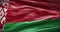 Belarus flag background. National flag of country waving