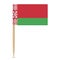 Belarus flag toothpick 10eps