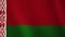 Belarus flag waving animation. Full Screen. Symbol of the country.