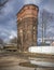 Belarus, Minsk: ancient stone water tower.