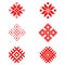Belarusian ethnic ornament, seamless pattern. Vector illustration. Slavic traditional ornament pattern