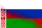 The Belarusian flag is gradually disappearing under the onslaught of the Russian flag