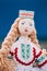 Belarusian Folk Doll. National Folk Dolls Are Popular Souvenirs