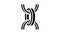 belcher chain glyph icon animation