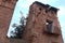 Belchite ghost town ruined in battle during the Spanish Civil War, Zaragoza, Spain