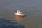 The Belem Pilot Boat on Standby next to a Seismic Vessel anchored in the Amazon River