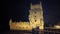 Belem Tower, 16th-century ceremonial gateway to Lisbon, Portugal, night view