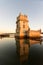 Belem Tower at sunset, Lisbon, Portugal