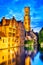 Belfry, Bruges, Belgium