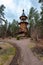 Belfry Church of All Russian Saints, Sosnovo, Leningrad Region,