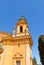 Belfry of Church of Chateau Cemetery in Nice