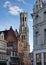 Belfry cityscape Bruges / Brugge, Belgium