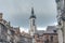 The belfry (French: beffroi) of Tournai, Belgium