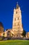 Belfry of Ghent in night, Belgium