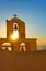 The belfry of a Greek orthodox church in Santorini