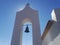 Belfry near chapel St. Nicholas, Zakynthos, Greece