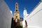 The belfry of the Panagia Church of Lindos, Rhodes.