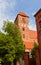 Belfry of Saint Jacob church (1350). Torun, Poland