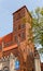 Belfry of Saint Jacob church (1350). Torun, Poland