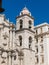 The belfry of San Cristobal Cathedral, the Havana Cathedral, in Old Havana, Cuba