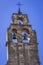 Belfry tops the bell tower of the Church of Santo Domingo