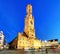 The Belfry Tower, aka Belfort, of Bruges, medieval bell tower in