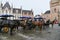 Belgian carriage horse and harnesses in Brugges