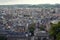 Belgian city Namur, capital of province of Namur and Wallonia, aerial