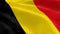 Belgian flag in the wind