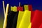 Belgian flags