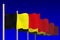 Belgian flags