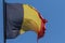 Belgian national flag. Kingdom of Belgium. BE