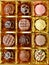 Belgian Pralines Background