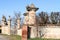 Belgioioso characteristic village Po Valley houses church castle panorama landscape particular view streets detail