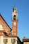 Belgioioso village Po Valley rural village characteristic detail Italy church houses
