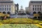 Belgium, Brussels - Panorama of the city centre from the Mont des Arts Kunstberg