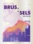 Belgium Brussels skyline city gradient vector poster