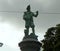 Belgium, Brussels, square of Petit Sablon, statue representing the guilds of Brussels