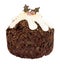 Belgium Chocolate Christmas Cake