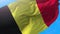 Belgium flag video waving 4K
